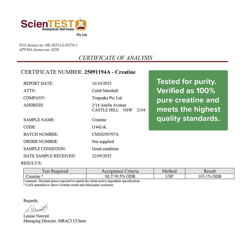 CREATINE MONOHYDRATE