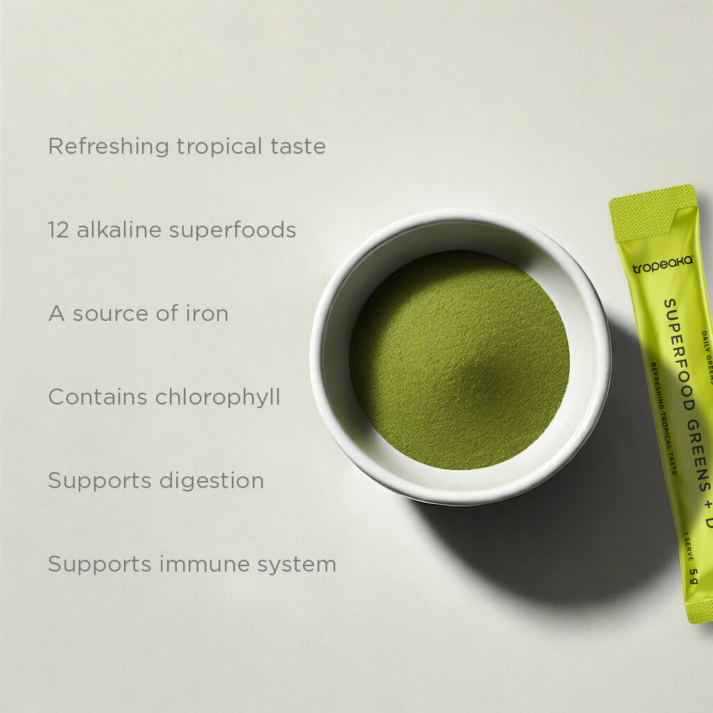 SUPERFOOD GREENS + D | TRAVEL SIZE (30 PACK)