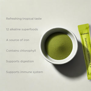 SUPERFOOD GREENS + D | TRAVEL SIZE (30 PACK)