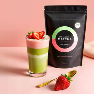 STRAWBERRY MATCHA TEA